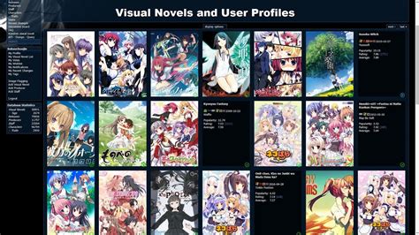 visual novels database|the visual novel database registration.